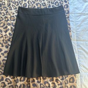 VINTAGE Spring Street Black Flared Skirt